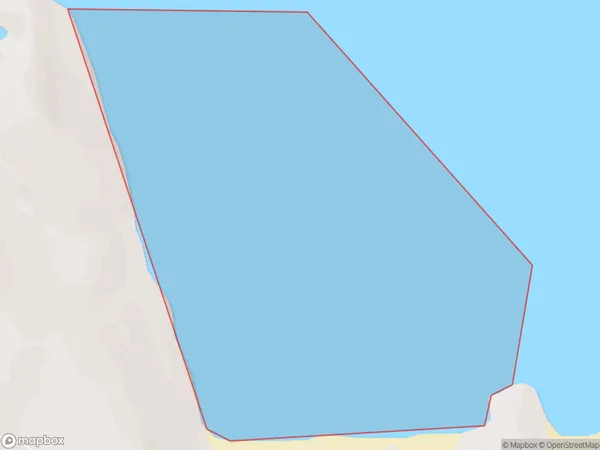 Arohaki Bay, Waikato Polygon Area Map