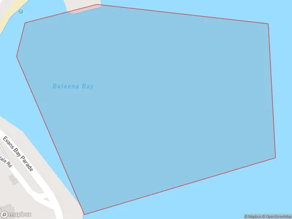 ZipCode 6140 Map for Balaena Bay