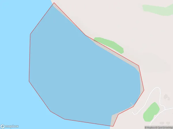 Blanket Bay, Otago Polygon Area Map