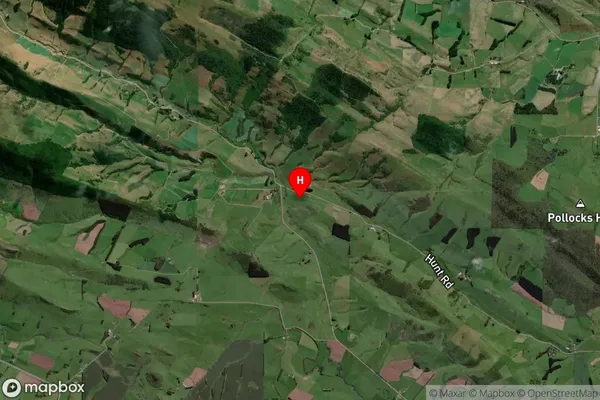 Katea,Otago Satellite Map