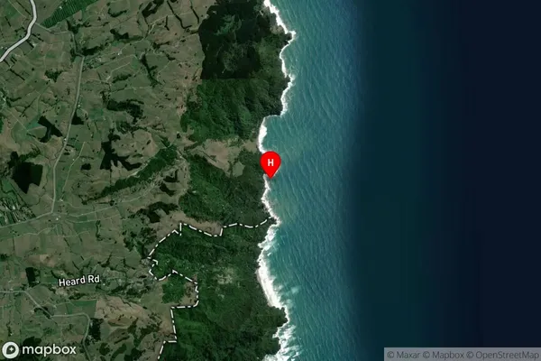 Boat Bay,Waikato Satellite Map