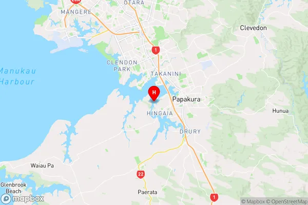 Bottle Top Bay,Auckland Region Map