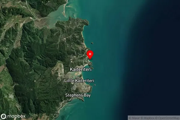 Breaker Bay,Tasman Satellite Map