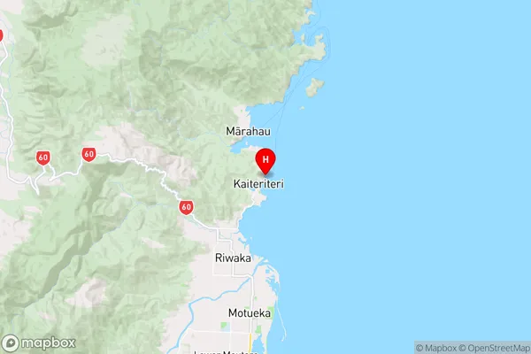 Breaker Bay,Tasman Region Map