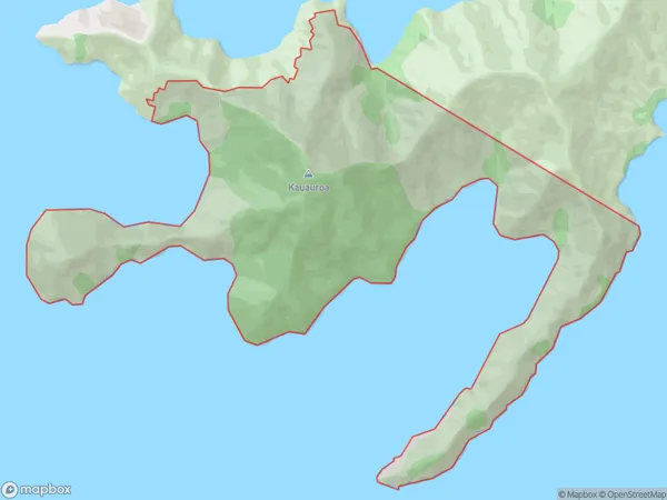 Kauauroa Bay, Marlborough Polygon Area Map