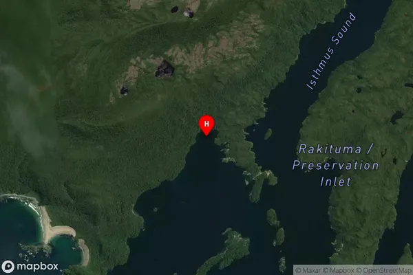 Brokenshore Bay,Southland Satellite Map