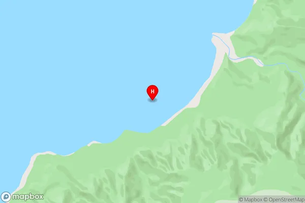Browns Refuge,West Coast Area Map