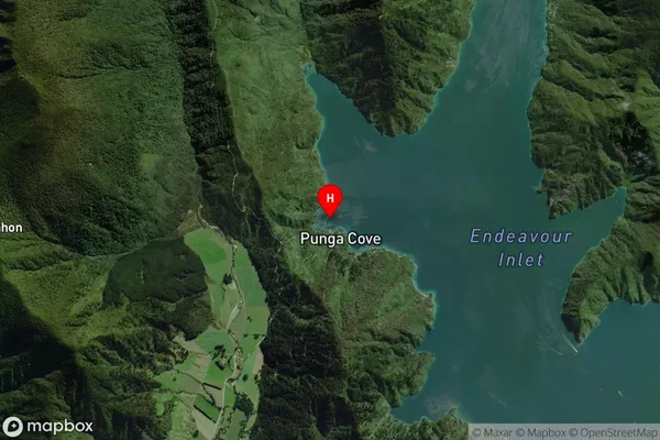 Camp Bay,Marlborough Satellite Map