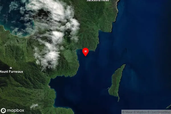 Cannibal Cove,Marlborough Satellite Map