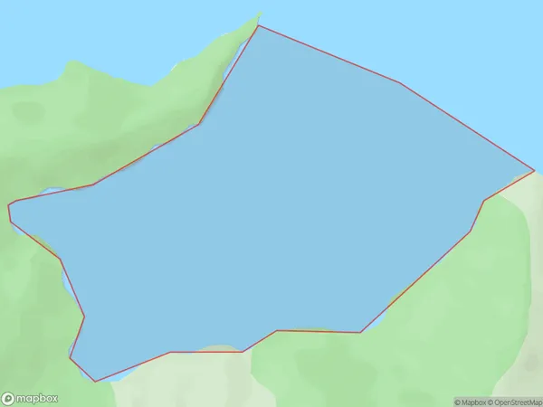 Canoe Bay, Marlborough Polygon Area Map