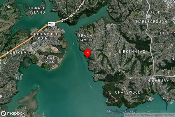 Charcoal Bay,Auckland Satellite Map