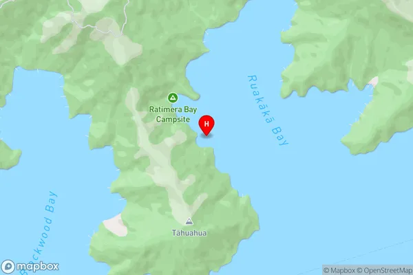 Cherry Bay,Marlborough Area Map