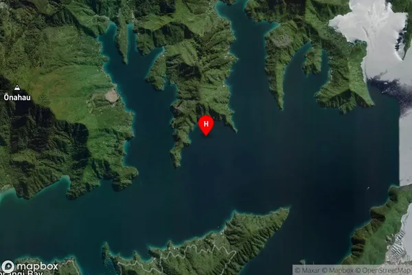 Christys Bay,Marlborough Satellite Map