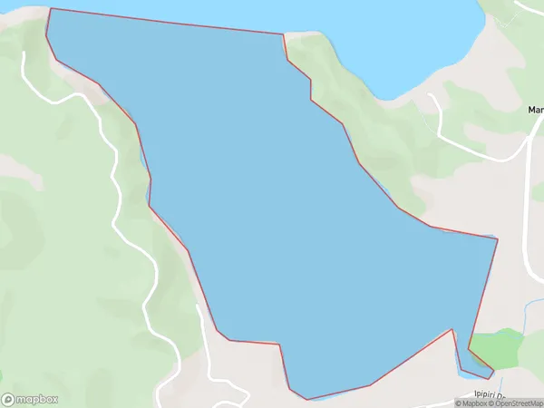 Clendon Cove, Northland Polygon Area Map
