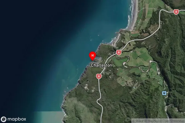 Constant Bay,West Coast Satellite Map