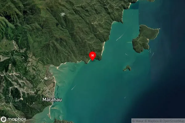 Coquille Bay,Tasman Satellite Map