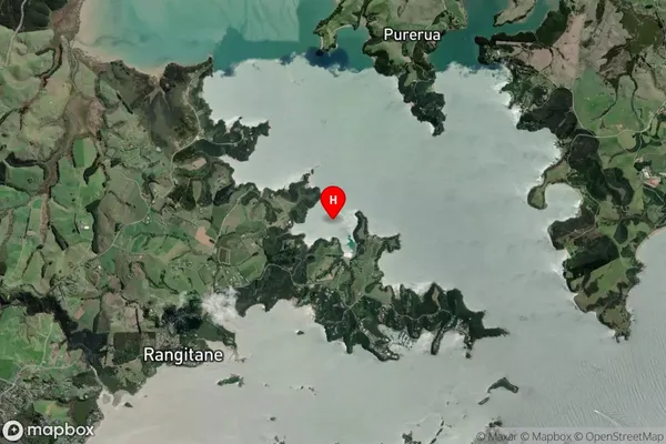 Crowles Bay,Northland Satellite Map