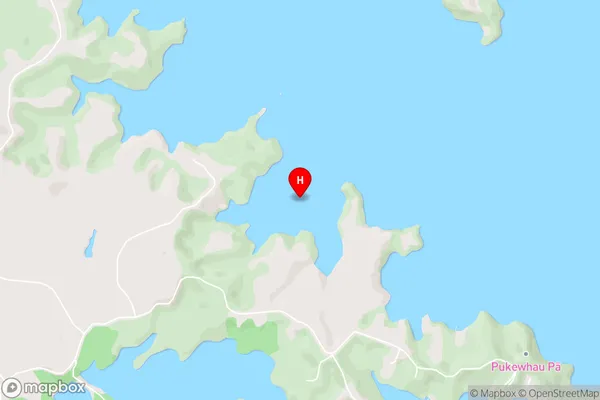 Crowles Bay,Northland Area Map
