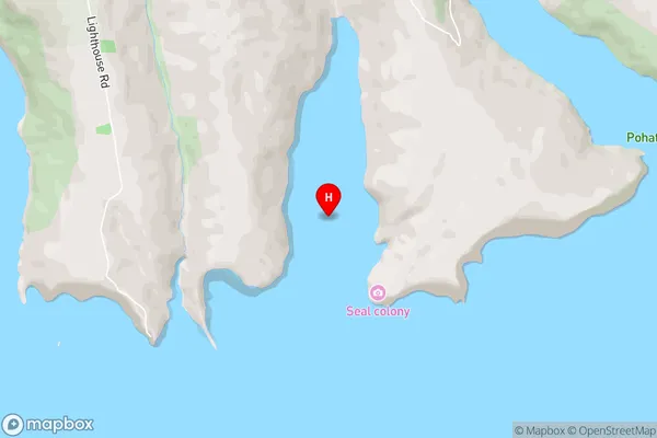 Damons Bay,Canterbury Area Map