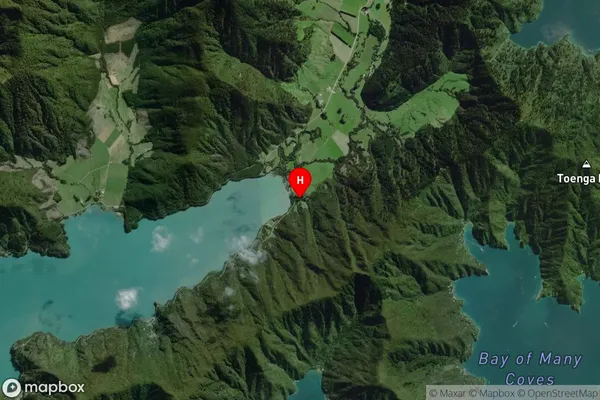 Kenepuru Head,Marlborough Satellite Map