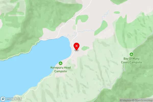 Kenepuru Head,Marlborough Area Map