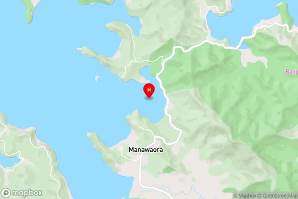 Dicks Bay,Northland Area Map