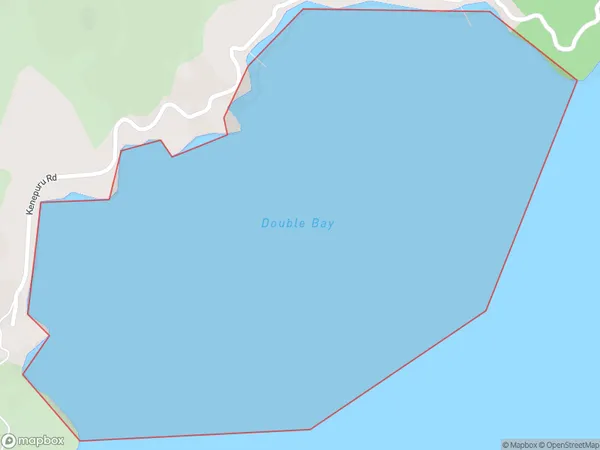 Double Bay, Marlborough Polygon Area Map