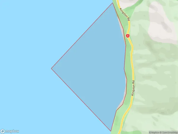 Drift Bay, Otago Polygon Area Map