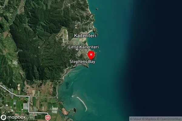 Dummy Bay,Tasman Satellite Map