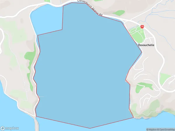 ZipCode 7581 Map for Duvauchelle Bay