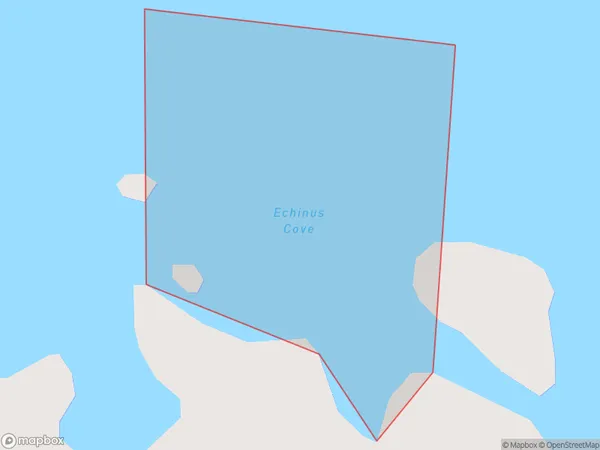 Echinus Cove, Nelson Polygon Area Map