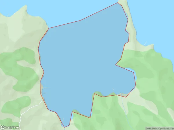 Erie Bay, Marlborough Polygon Area Map