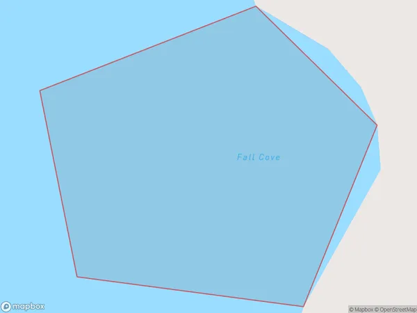 Fall Cove, Nelson Polygon Area Map