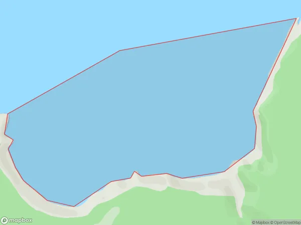 Fannin Bay, Otago Polygon Area Map