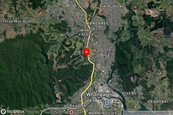 Kensington,Northland Satellite Map