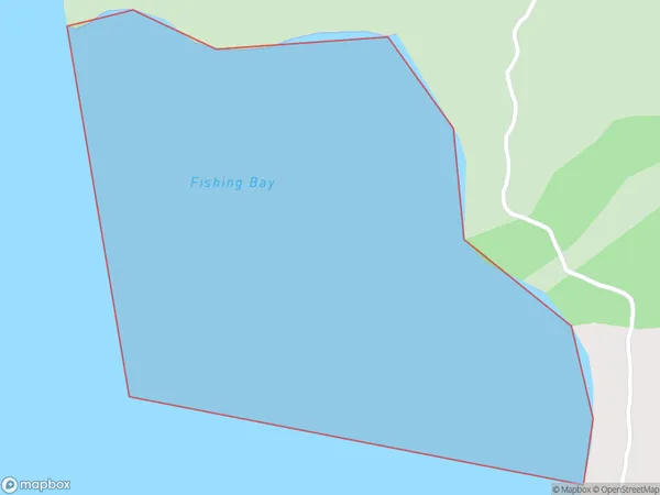 Fishing Bay, Marlborough Polygon Area Map