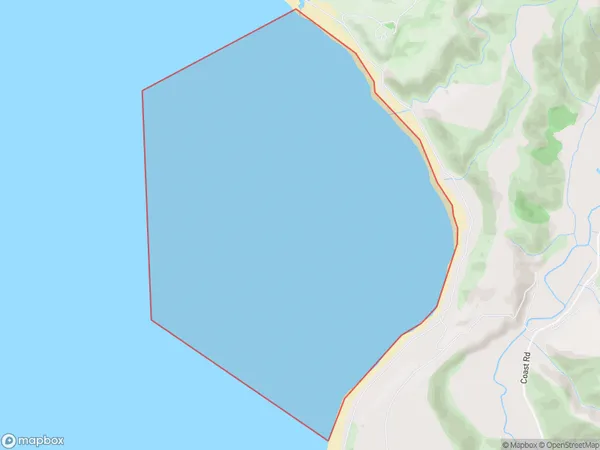 Fitzroy Bay, Otago Polygon Area Map