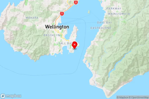 Flax Bay,Wellington Region Map