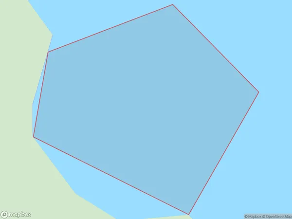 Florance Bay, Northland Polygon Area Map
