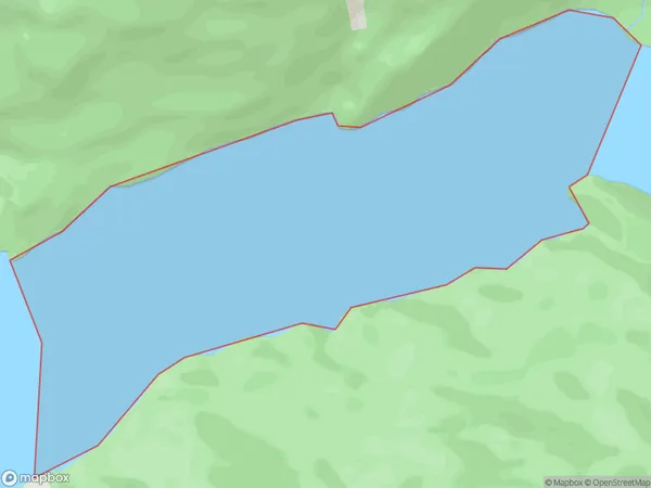 Foot Arm, Otago Polygon Area Map