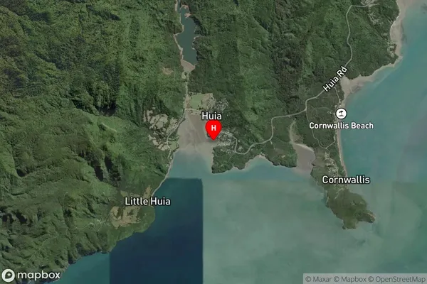 Foster Bay,Auckland Satellite Map