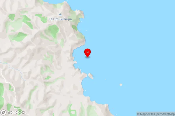 Frear Bay,Northland Area Map