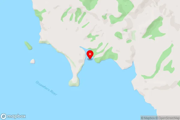 Frenchmans Bay,Northland Area Map