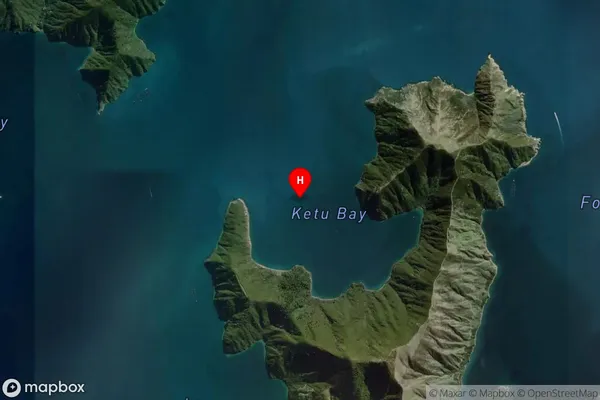 Ketu Bay,Marlborough Satellite Map