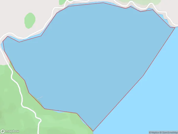 Goulter Bay, Marlborough Polygon Area Map
