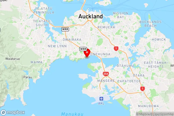 Grannys Bay,Auckland Region Map