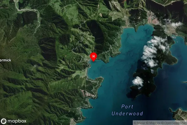 Hakahaka Bay,Marlborough Satellite Map