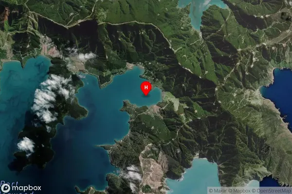 Hakana Bay,Marlborough Satellite Map