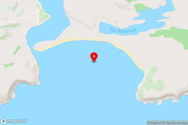 Haldane Bay,Southland Area Map