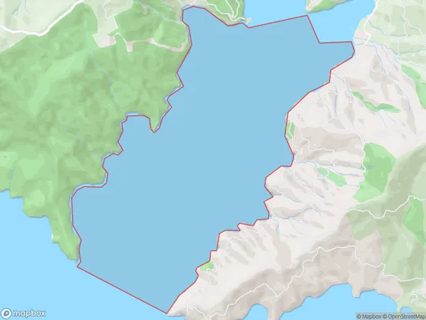 Hallam Cove, Marlborough Polygon Area Map